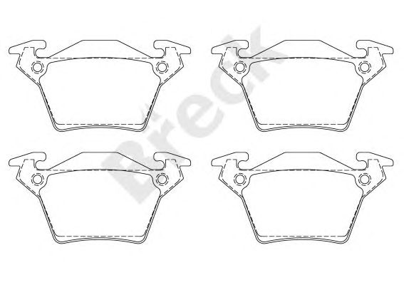 set placute frana,frana disc MERCEDES-BENZ VITO 108-11