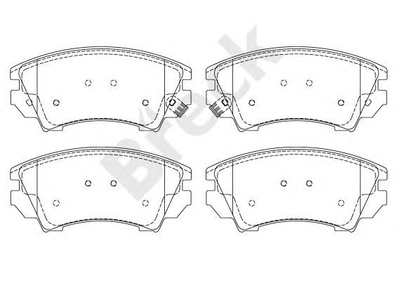 set placute frana,frana disc OPEL INSIGNIA 08- 2,0CDTI/TURBO/ZAFIRA C 11-