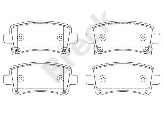 set placute frana,frana disc OPEL INSIGNIA 08- 1,6-2,0/CDTI