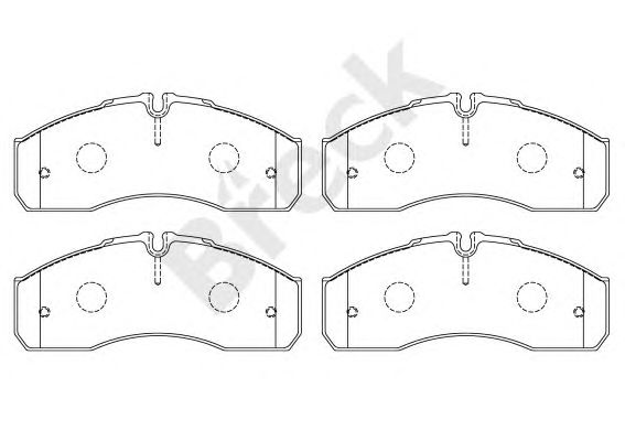 set placute frana,frana disc MERCEDES-BENZ SPRINTER 616CDI 01-