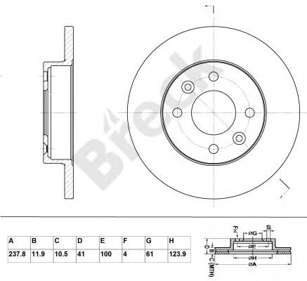 Disc frana