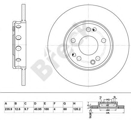 Disc frana