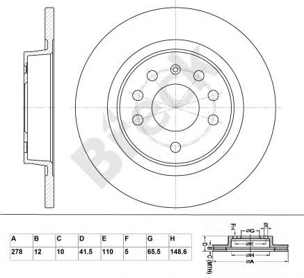 Disc frana