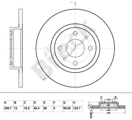 Disc frana