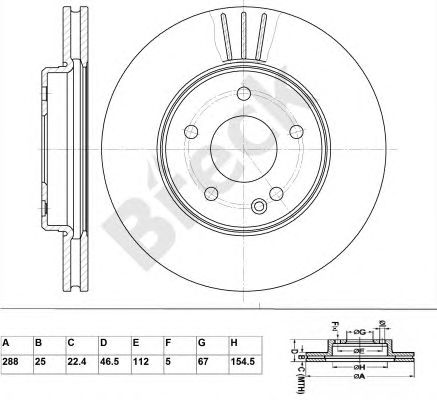 Disc frana