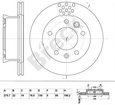 Disc frana