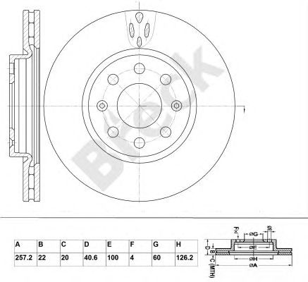 Disc frana