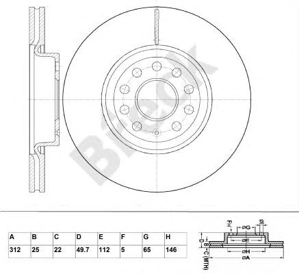 Disc frana