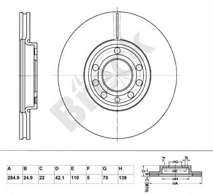 Disc frana