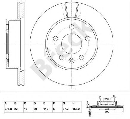 Disc frana