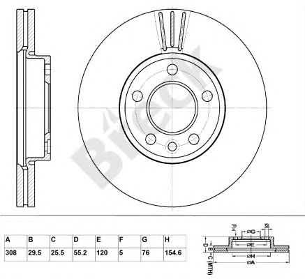 Disc frana