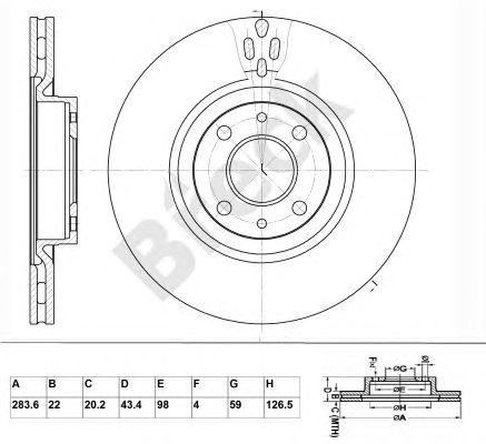 Disc frana