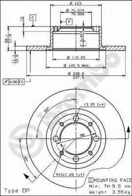 Disc frana