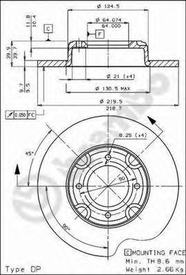 Disc frana