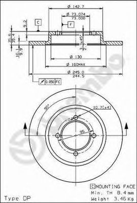 Disc frana