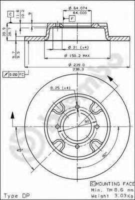 Disc frana