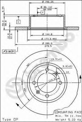 Disc frana