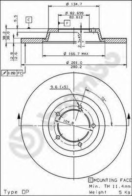 Disc frana