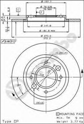 Disc frana