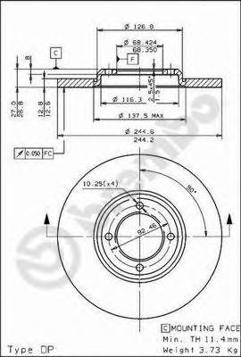 Disc frana