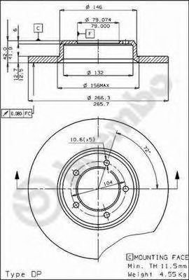 Disc frana