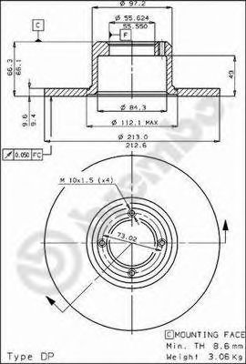 Disc frana