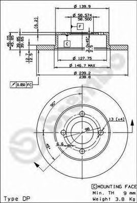 Disc frana