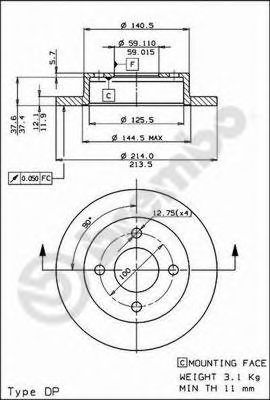 Disc frana