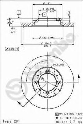 Disc frana