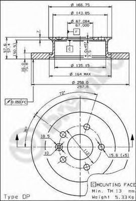 Disc frana