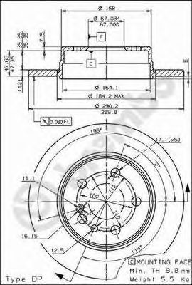 Disc frana