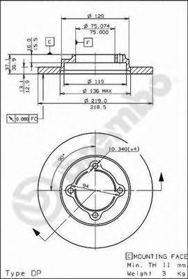 Disc frana