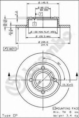 Disc frana