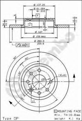 Disc frana