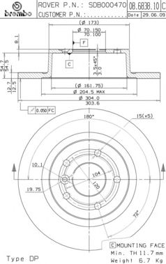 Disc frana