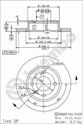 Disc frana