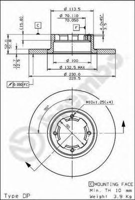 Disc frana