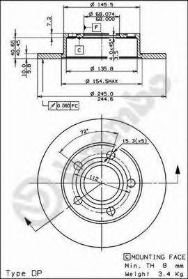 Disc frana