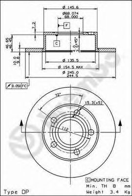 Disc frana