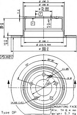 Disc frana