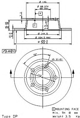 Disc frana