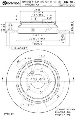 Disc frana