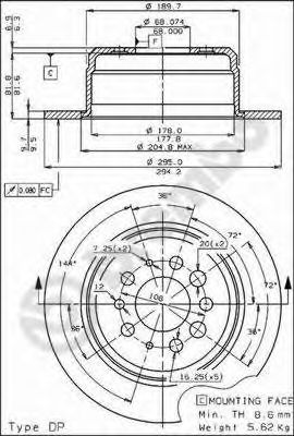 Disc frana