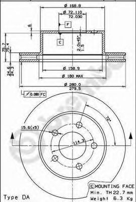 Disc frana