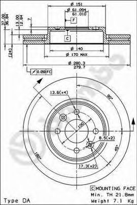 Disc frana