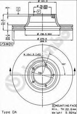 Disc frana