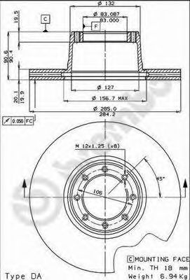 Disc frana