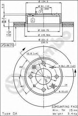 Disc frana