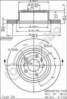 Disc frana