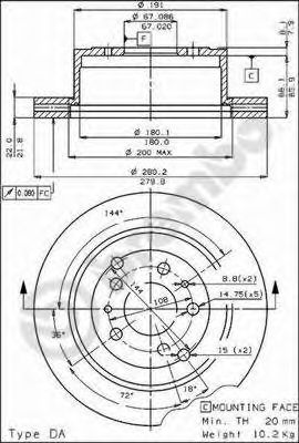 Disc frana